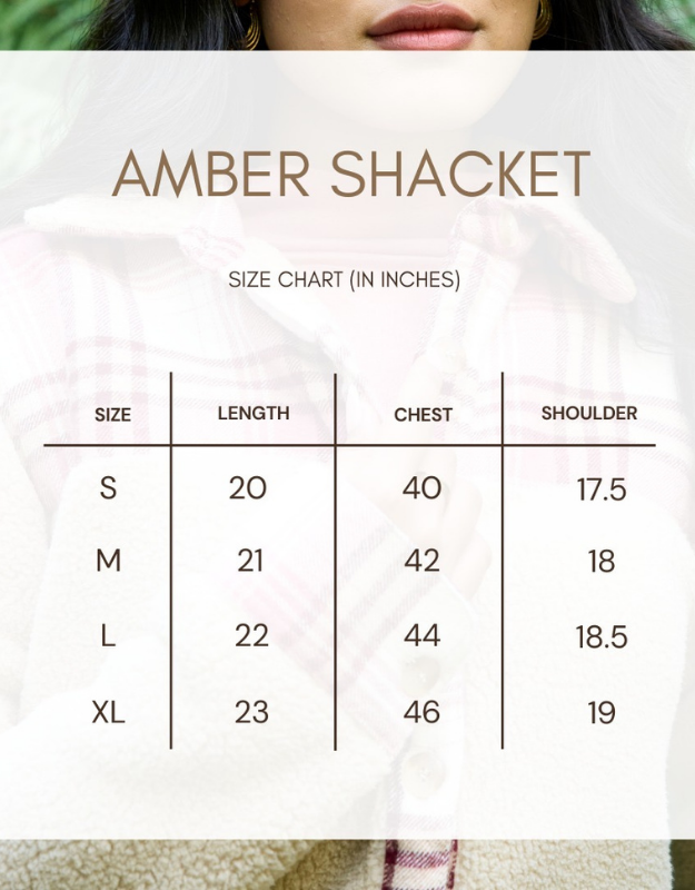 Amber Shacket Blue Plaid